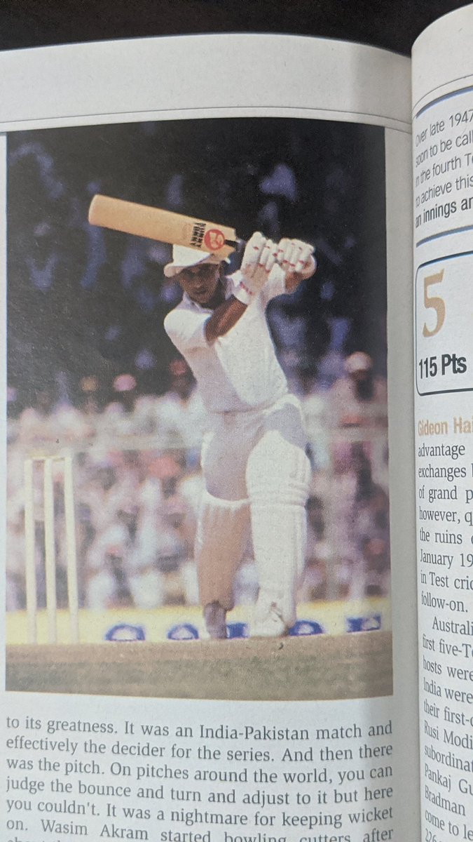  and 7) Vinoo Mankad : 184 Vs Eng, Lords, 1952. Test was known as Mankad's test. He scored 72 & 184 & took a 5fer8) SM Gavaskar : 96 Vs Pak, Bangalore, 1987.  @BishanBedi says SMG batted intelligently. His patience was monumental & took great pride in his technique