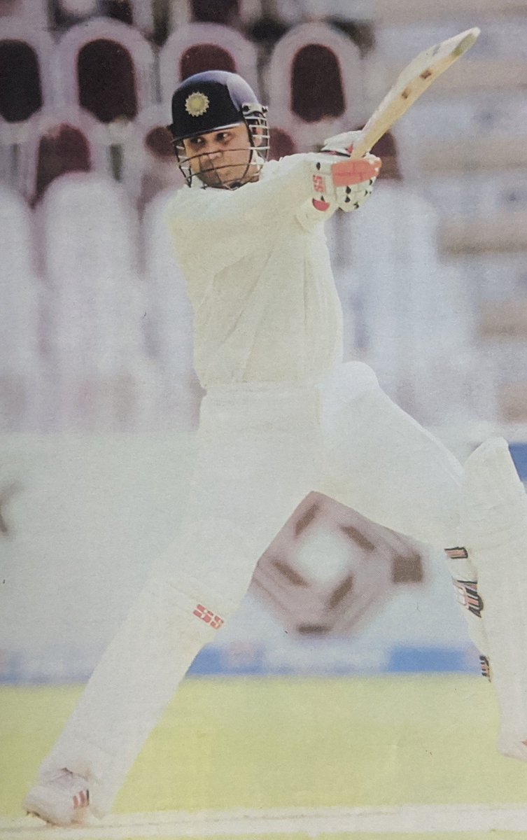 and 5) Vijay Hazare : 145 Vs Aus, Adelaide, 1948. He played beautifully and made it look easy. His hands moved up & down like a flute player - Dungarpur4) V Sehwag : 309 Vs Pak, Multan, 2004. A virtuoso effort of controlled & cleverly calculated aggression - Dravid