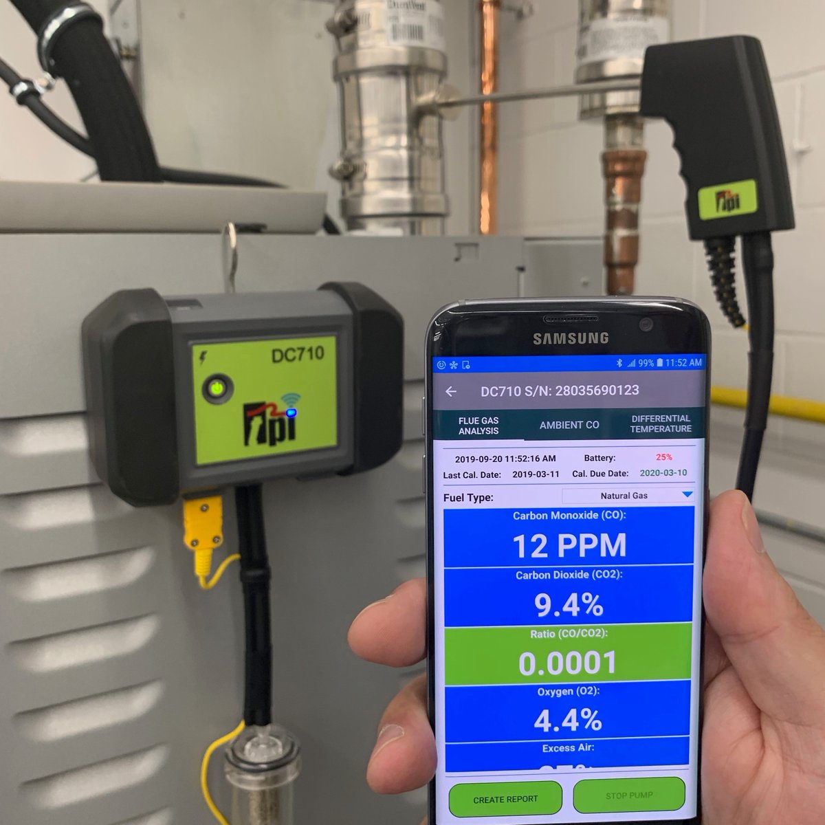 The free TPI app with the DC710 Combustion Analyzer provides on-site reports which can instantly be emailed and stored without the need for paper or printers. #hvactechnician #hvaclife #heatingandcooling #furnacetuneup #heatingandcooling #hvactech
