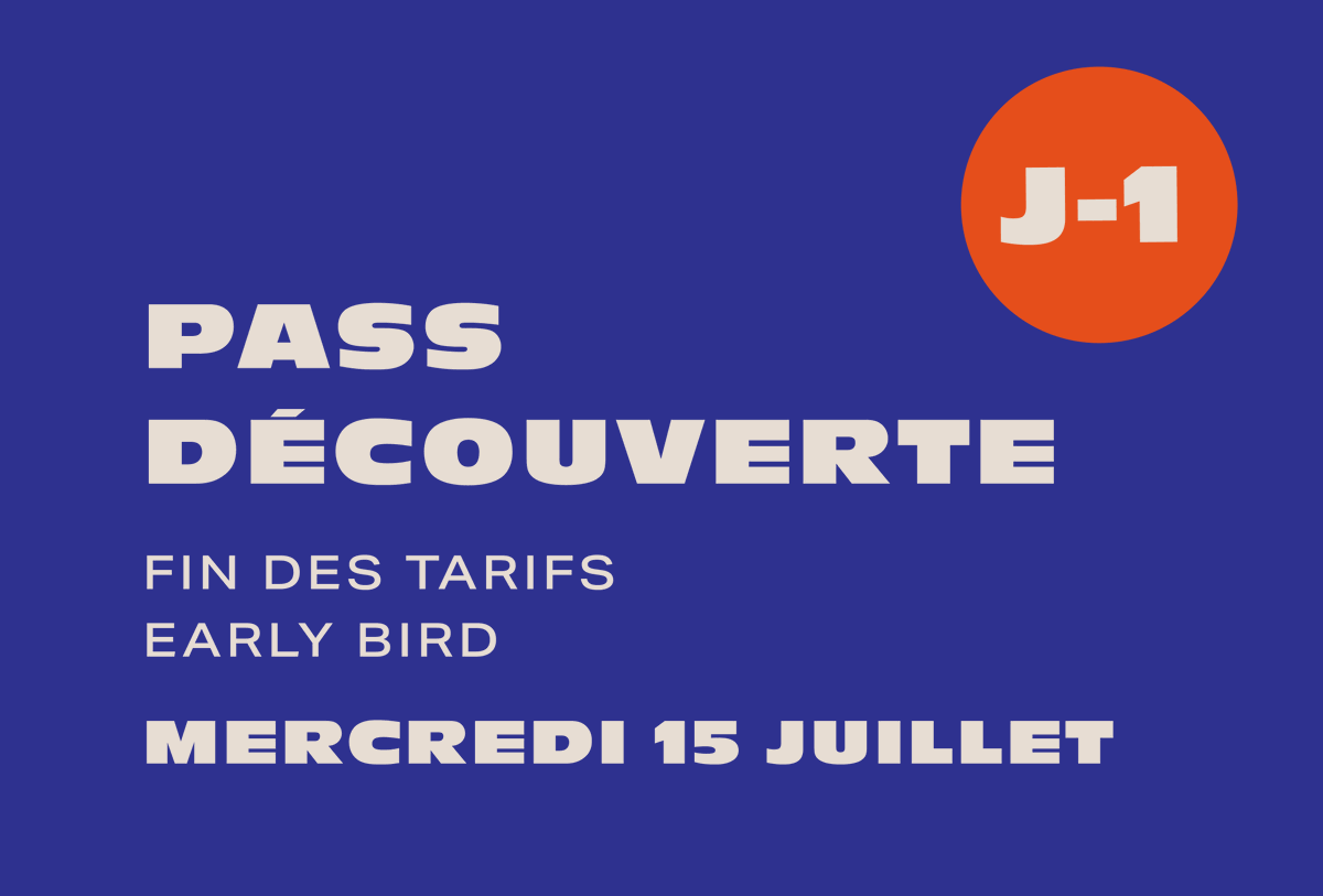 ALERTE BILLETTERIE 🎫
Dernières heures pour bénéficier du tarif Early Bird. 
Demain, mercredi 15 juillet à 23h59, il sera trop tard !
Billetterie ► whiskylive.fr/billetterie/
______
L'abus d'alcool est dangereux pour la santé, à consommer avec modération.