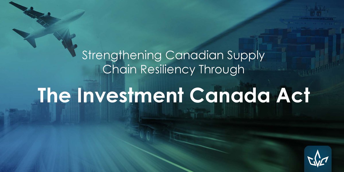 CdnChamberofCom's tweet photo. The Investment Canada Act is a vital tool to ensure acquisitions of #Cdnbiz by foreign entities arenβt adverse to our national interests. The government should consider amendments to ensure considerations for IP and data. Learn more: https://t.co/ELOmsEtY0V #Roadmap2Recovery https://t.co/AmRgLTTDuJ