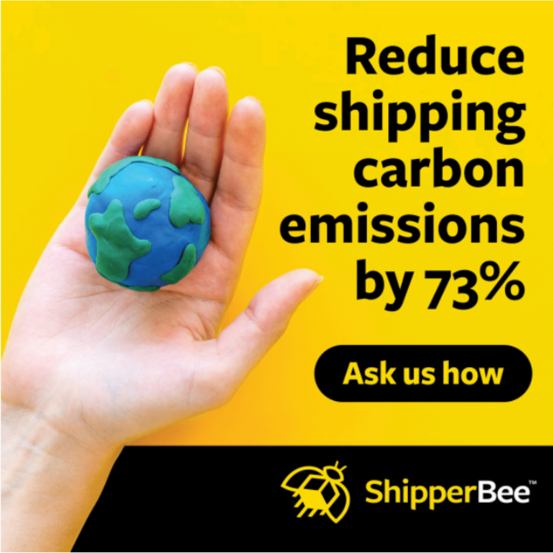 ShipperBee's tweet photo. We speak with purpose driven brands every day. They choose ShipperBee to complement their #sustainability initiatives. Why? Because our first-of-its-kind model reduces carbon emissions by 73% for every parcel we ship. 🌎📦 https://t.co/sPHOqIDfUE