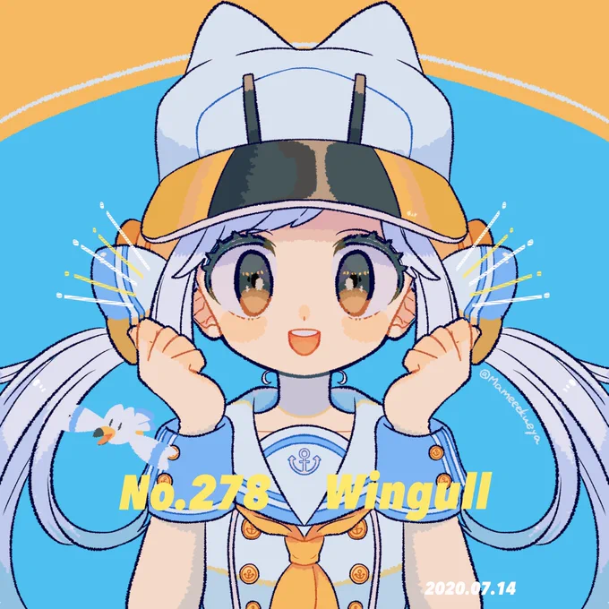 #pkg版深夜の真剣お絵描き60分一本勝負
きゃもめ 