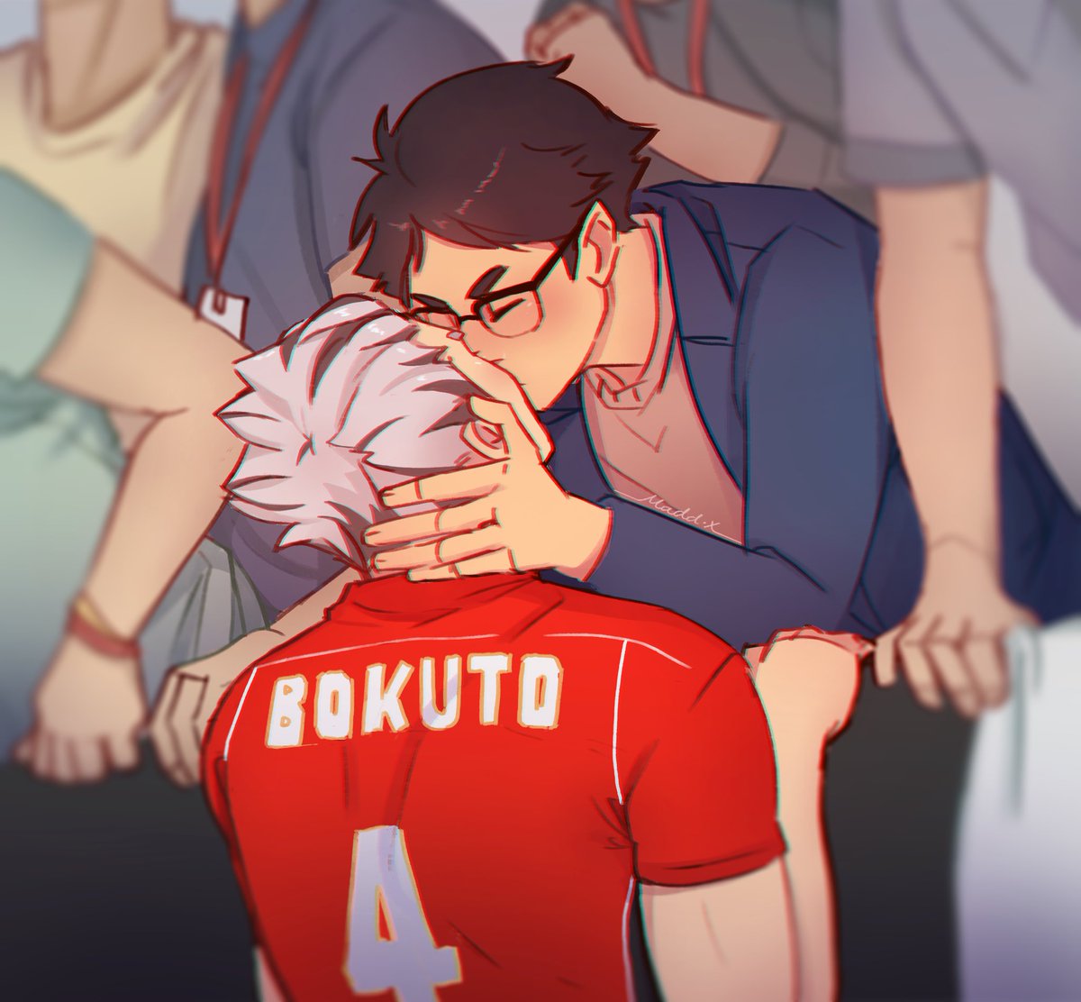 maddox_rider's tweet photo. 🏆🥇✊💋🌏⭐️ #BokuAka #haikyuu https://t.co/VU6mhxd1md