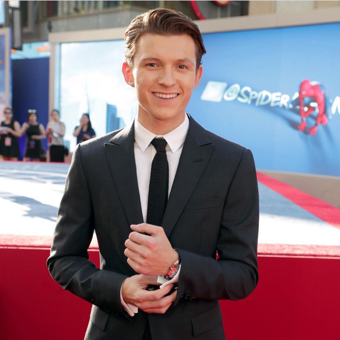 tom holland’s spider-man homecoming press tour outfits: a thread