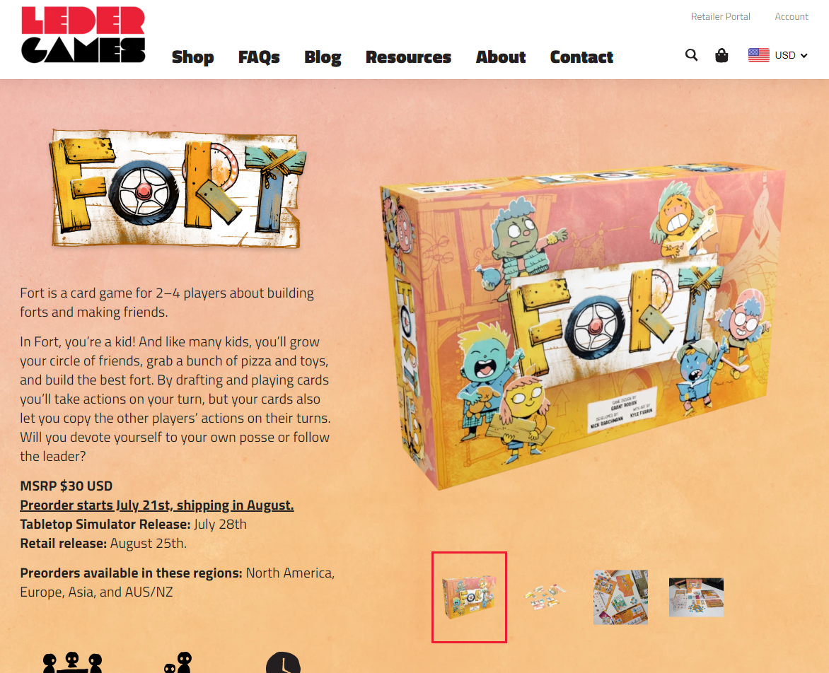 LederGames's tweet image. Ok so ... we have been working on a pretty big secret project.🤫TODAY we are excited to announce the new and improved ledergames.com!  

🤩Also starting today, you can now check out the #fortboardgame rules on its ✨VERY OWN✨ product page: ledergames.com/products/fort