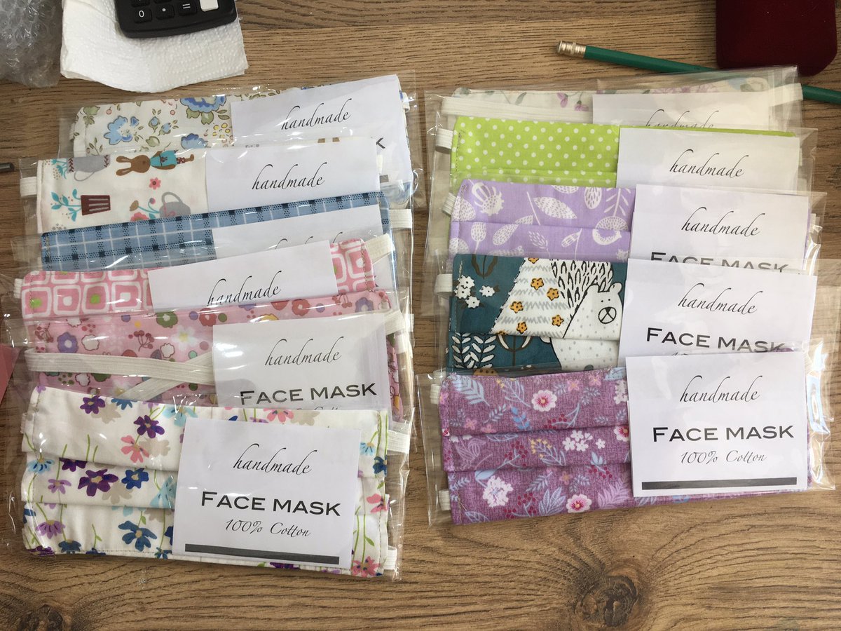 talentedwitches's tweet photo. 🌈😷 Customer asks, customer gets 🤩👍🏻
Handmade 100%cotton face masks in adult and kids size available at SpottyDog Customs. Our masks have elastic band running around your head, NOT YOUR EARS, they’re very comfy and practical https://t.co/9g8QHVkr9r
