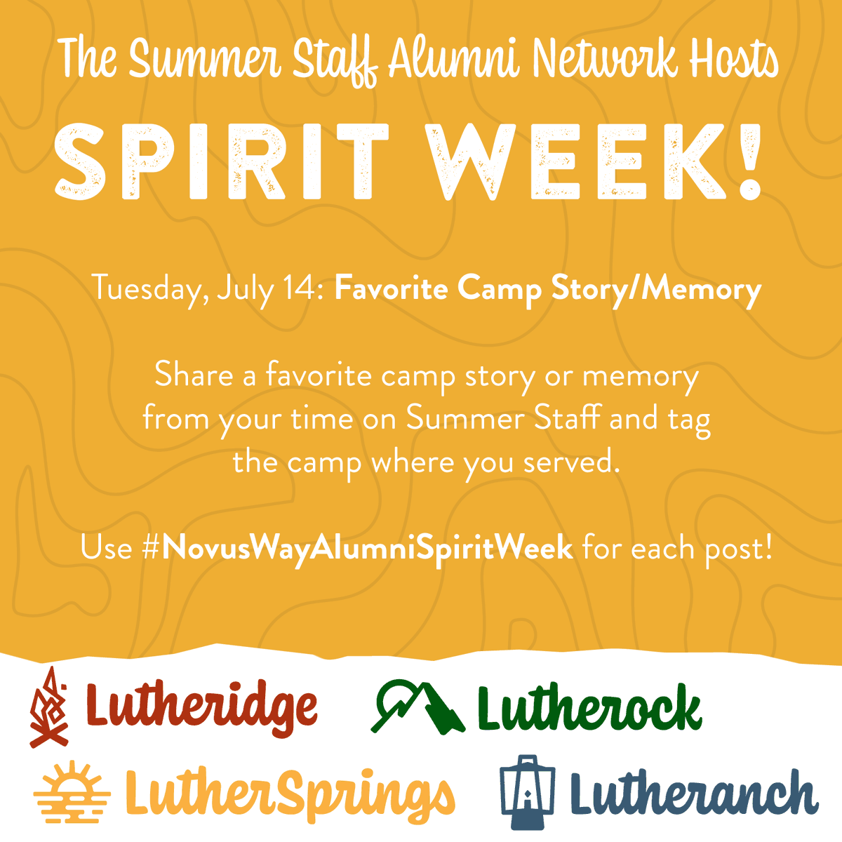 Today's Spirit Week challenge walks us down memory lane... literally. 🤩 

Using #NovusWayAlumniSpiritWeek, describe a favorite camp story or memory from your time on Summer Staff and tag the camp where you served.
