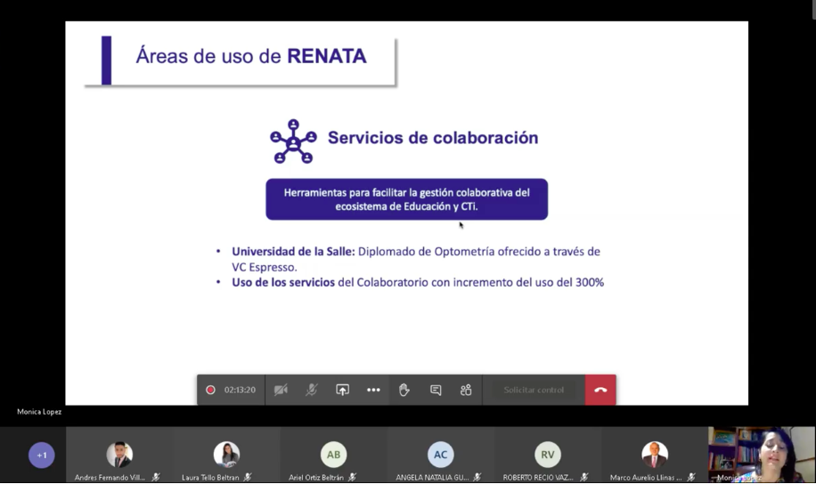 RENATAColombia's tweet photo. "Todas las herramientas tecnológicas en el contexto actual se convierten en herramientas de formación para los docentes y estudiantes", Mónica López, gerente académica de @RENATAColombia
#ConéctateConRENATA #INsummit #summit2020 https://t.co/wYmG7OeHqp