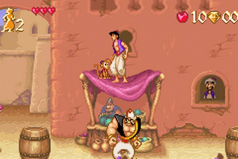 even in the video game, aladdin collects apples. apart from survival, he uses it to ward off the royal guards chasing him @blackpink