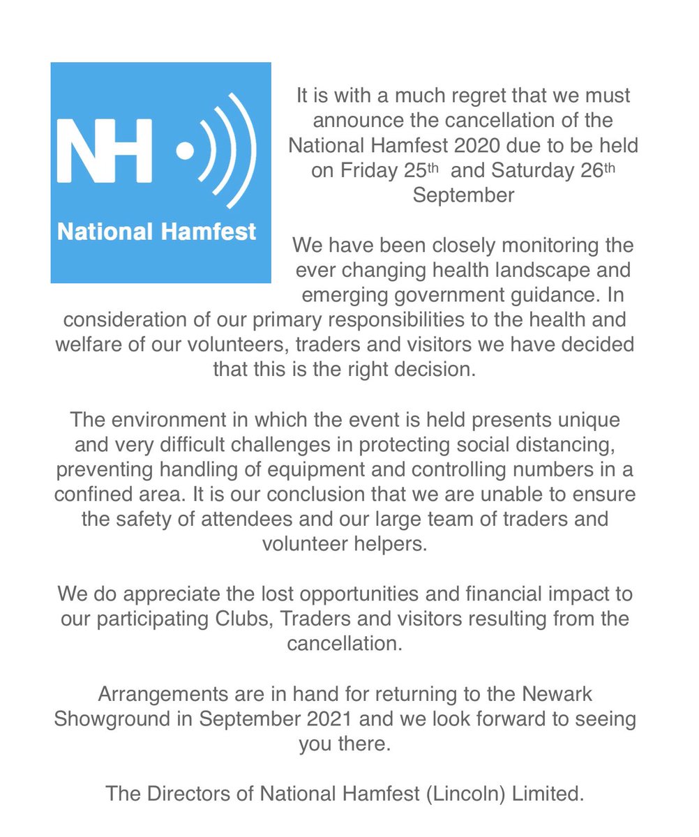 National Hamfest tweet media