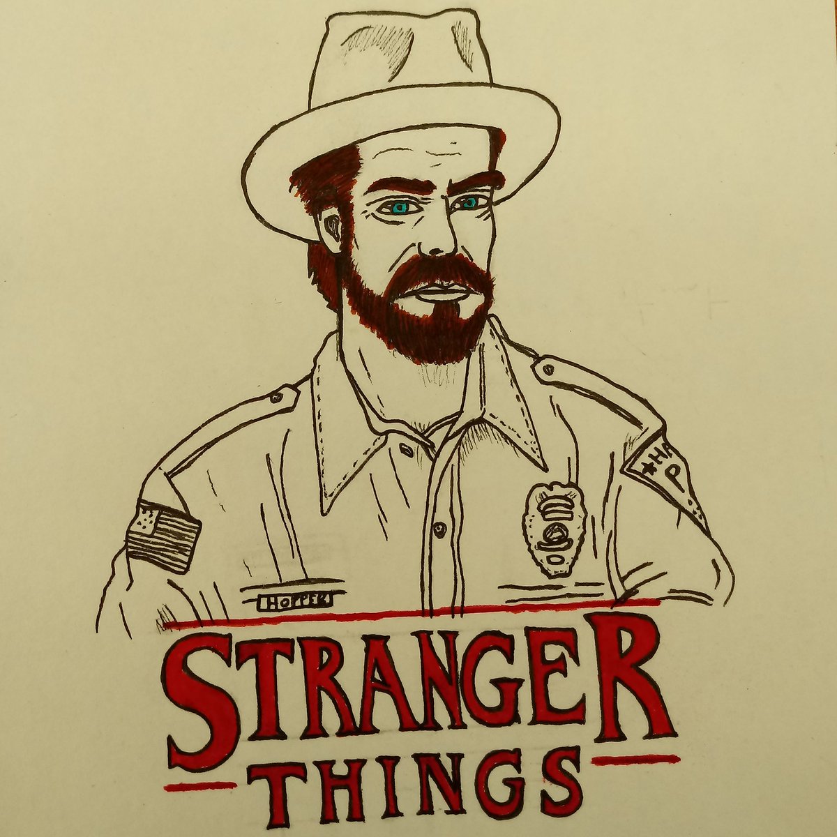 Demoncrowley09's tweet photo. Dibujo de Jim hopper la serie @Stranger_Things dibujado por mi espero os guste
#draw #drawin #sketch #drawing #drawings #art #fanart #strangerthings #strangerthingsdrawing #strangerthingsart #jimhopper #hopper #davidharbour #netflix #blackandwhite #artwork #demoncrowley09 https://t.co/cCwktK4vEg