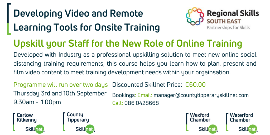County Tipperary Chamber Skillnet tweet media