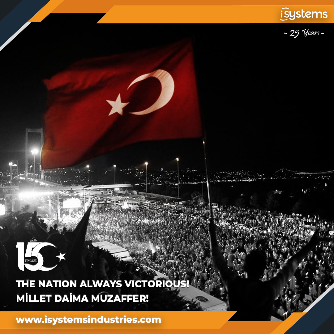 IsystemsI's tweet photo. Four years ago, on July 15, a mutiny attempt staged by FETO members was thwarted by the #Turkish #Nation. 

We have not and will never forget our martyrs and their sacrifices.

Nation, always victorious!

#15Temmuz #DemokrasiveMilliBirlikGünü https://t.co/qKYA1ylX2o