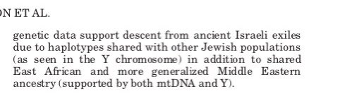 The best place to start off will be regarding origin stories and what we know based on archaeological and DNA studies. Image 1: On a paper regarding the excavation of a synagogue in Qani Image 2-4: DNA study done on Yemeni Jews to look into plausible origins. 2/