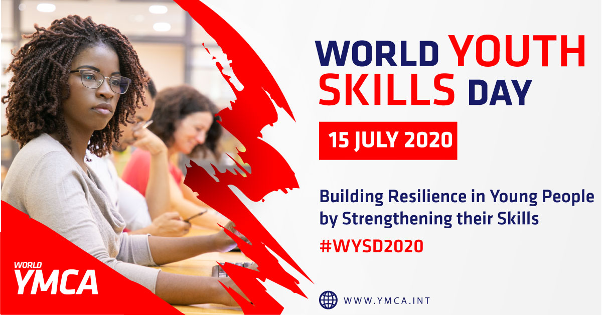 This year, the #WorldYouthSkillsDay focuses on resilience. Here are two examples of what YMCAs did to support young people so that they were equipped and empowered to face the future ymca.int/wysd2020/ #WYSD2020 #YMCA4Employment