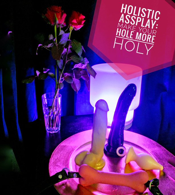 #Anal play is the closest a male body can feel to the female #surrender #orgasm, as the #prostate is