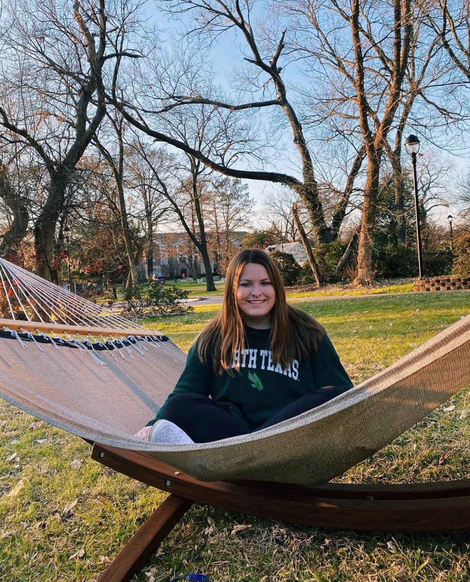 Hey Mean Green, it’s #Crewsday! Meet Maria Lawson, one of the 2020 Homecoming Service Coordinators! Maria is a junior, double majoring in journalism and sociology. A favorite homecoming memory that Maria has is winning homecoming last year with Greek Team Five! #UNTHC2020