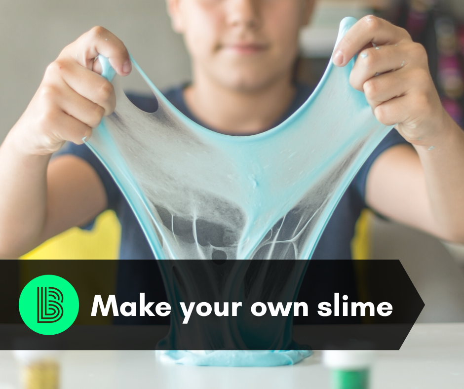 Virtual match idea! Get messy and Make different types of slime with your match virtually with these homemade slime recipes: jbbbs.org/virtual-connec…