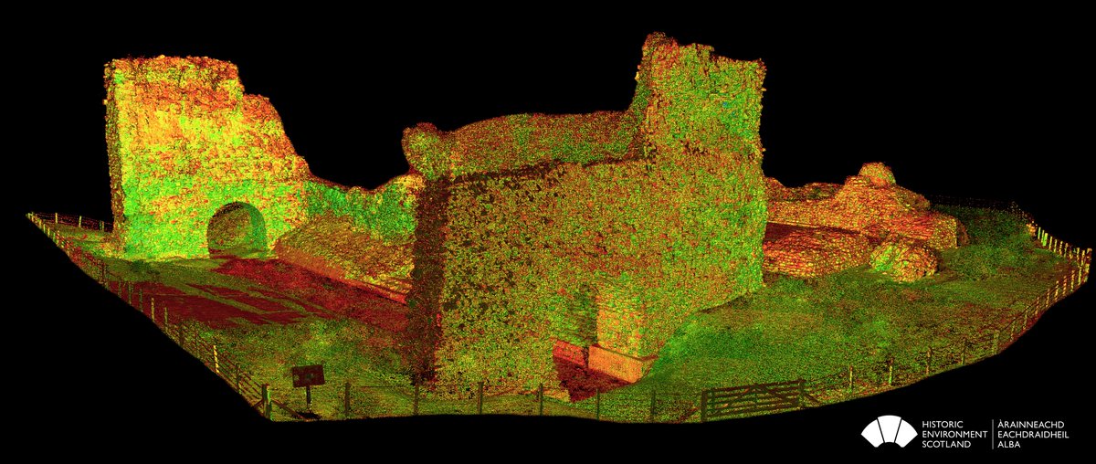 Burton1495's tweet photo. π°Have a look at our #3DLaserscan of #LochmabenCastle in #Lochmaben that we've been busy working on for the #Raeproject π° #DumfriesandGalloway #Archaeology #Scotland #Castles #DigitalDocumentation https://t.co/Kv5SIiJQKJ