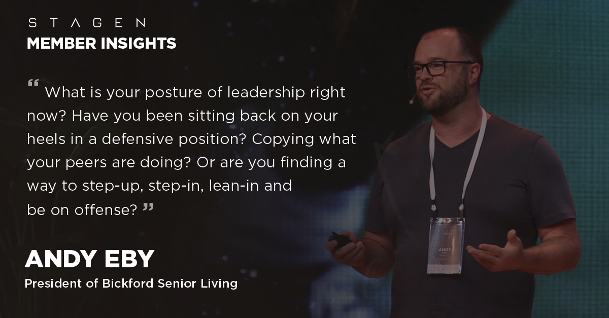 What's your posture of leadership right now? In this inspiring Community Forum recording, Andy Eby explains his #Offense approach to leadership: stagen.com/member-insight…