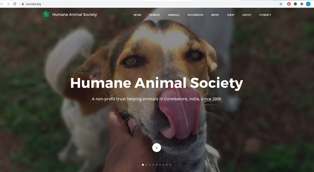 Humane Animal Society Has Hascoimbatore Twitter