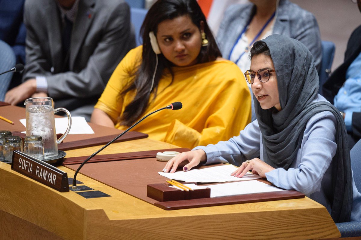 UNYouthAffairs's tweet photo. Today the @UN Security Council adopted the 3⃣rd Resolution on Youth, Peace &amp; Security 🕊️

This is the most action-oriented resolution to date &amp; I am excited to see so many concrete calls to action.

I remain committed to advance #youth4peace

Thank you @DominicanRepUN @franceonu https://t.co/m2RNUK7hTs
