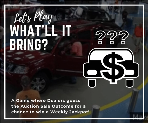 VcommerceLLC's tweet image. Auto Dealers/Wholesalers... It's time to test your skills! Predict the sale outcome at Auction &amp;amp; you could win the Jackpot! Click Here to download the AVC Dealer App and get in on this week's game! ow.ly/odcn50AxXFQ

#letsplay #auctiongames #thinkoutsidetheblocks
