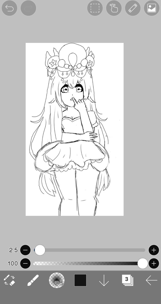 faiiryfleur's tweet photo. Meet the new improved queen. #ChelsieartsAC I started over because I hated my og one. 🤍 https://t.co/UFOlr7vk2j