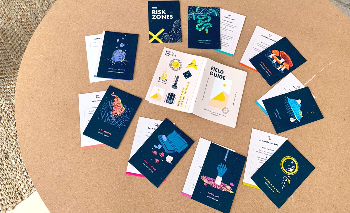 MirunaGirtu's tweet image. Just received a preview of the #EthicalExplorer pack from @sarahdrinkwater @OmidyarNetwork, encouraging tech leaders to ask questions, challenge norms and create a future where tech products are built with responsibility at the core. 

Great initiative!💥