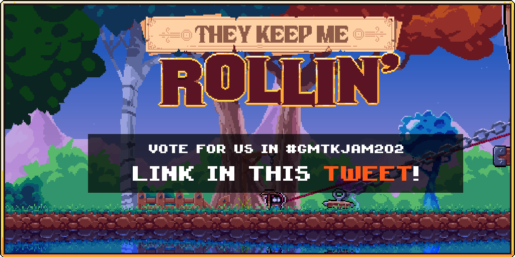 We are thinking to re-make the game from scratch and add all the features and polishment that had been left out for the jam.

Follow us if you'll be interested to see this game finished!

⭐️⭐️⭐️⭐️⭐️

itch.io/jam/gmtk-2020/…

⭐️⭐️⭐️⭐️⭐️

#gamedev #indiedev