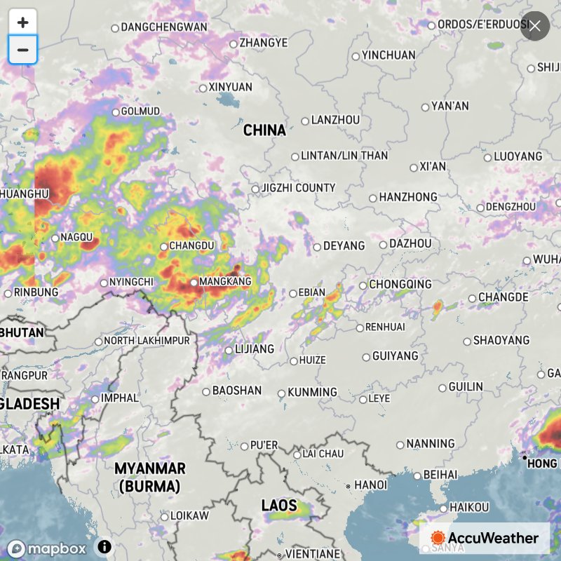  #ThreeGorgesDam  #YangtzeRiver #ChinaFlooding The real issue confronting China today the ( Tibetan Plateau ) continues being inundated by rain. This mountainous region is starting location for Yangtze River many smaller streams and rivers also feed into Yangtze..July 14th 