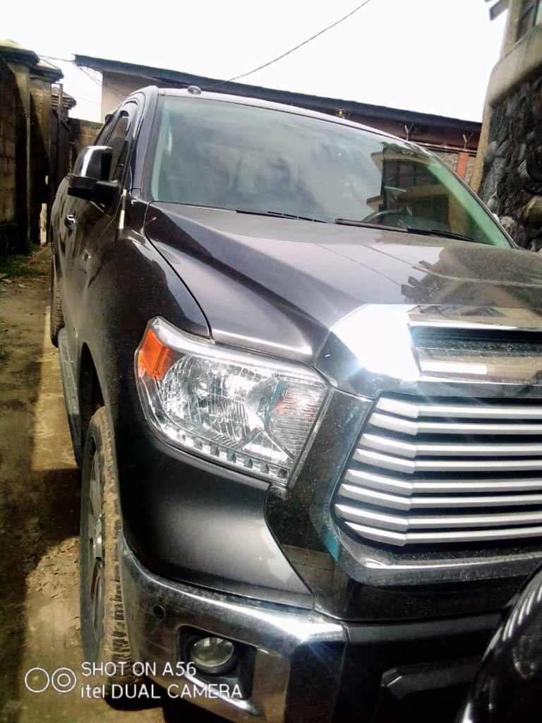 sir_oluwafemi's tweet photo. 2016 tundra available for sale. Dm for price. Please rt 
#RelassMerchOut #UrSafeApp  pastor adeboye #Natachaakide #agricultureispeace https://t.co/mFv2dLuhad