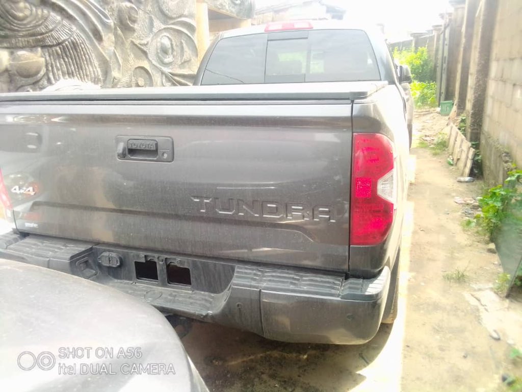 sir_oluwafemi's tweet photo. 2016 tundra available for sale. Dm for price. Please rt 
#RelassMerchOut #UrSafeApp  pastor adeboye #Natachaakide #agricultureispeace https://t.co/mFv2dLuhad