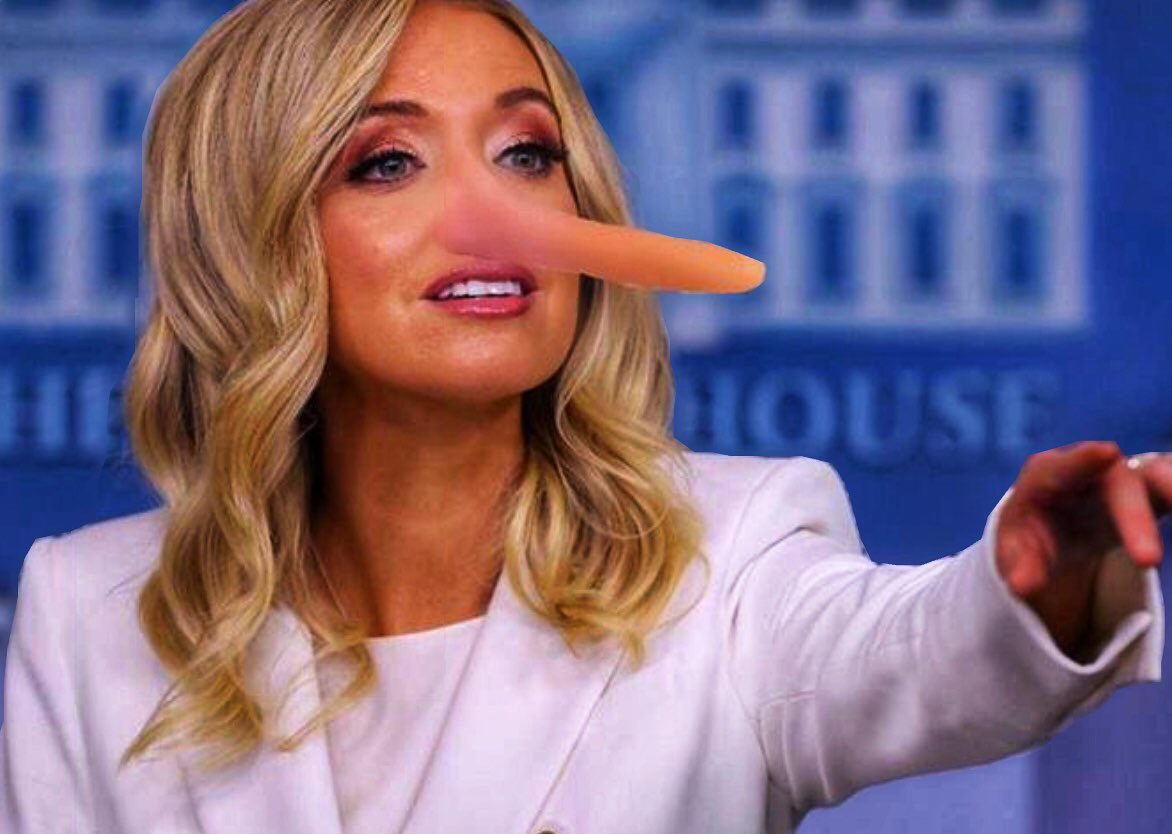 V2Steele's tweet photo. @kayleighmcenany #PinocchiHoe 
#TrumpsGoebbels https://t.co/5Z9UDnTbEV