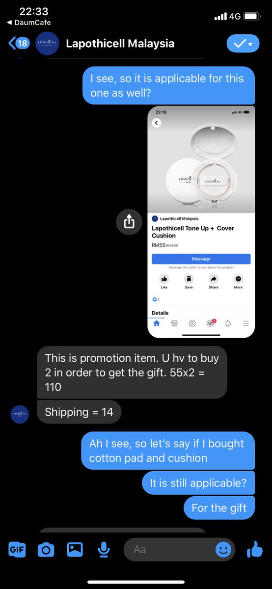 So I asked about this item, since it is one of the cheapest item. And they said yes, you still can get gift but not 50% discount since it best buy item. Cheaper option if you buy cushion with cottonpad