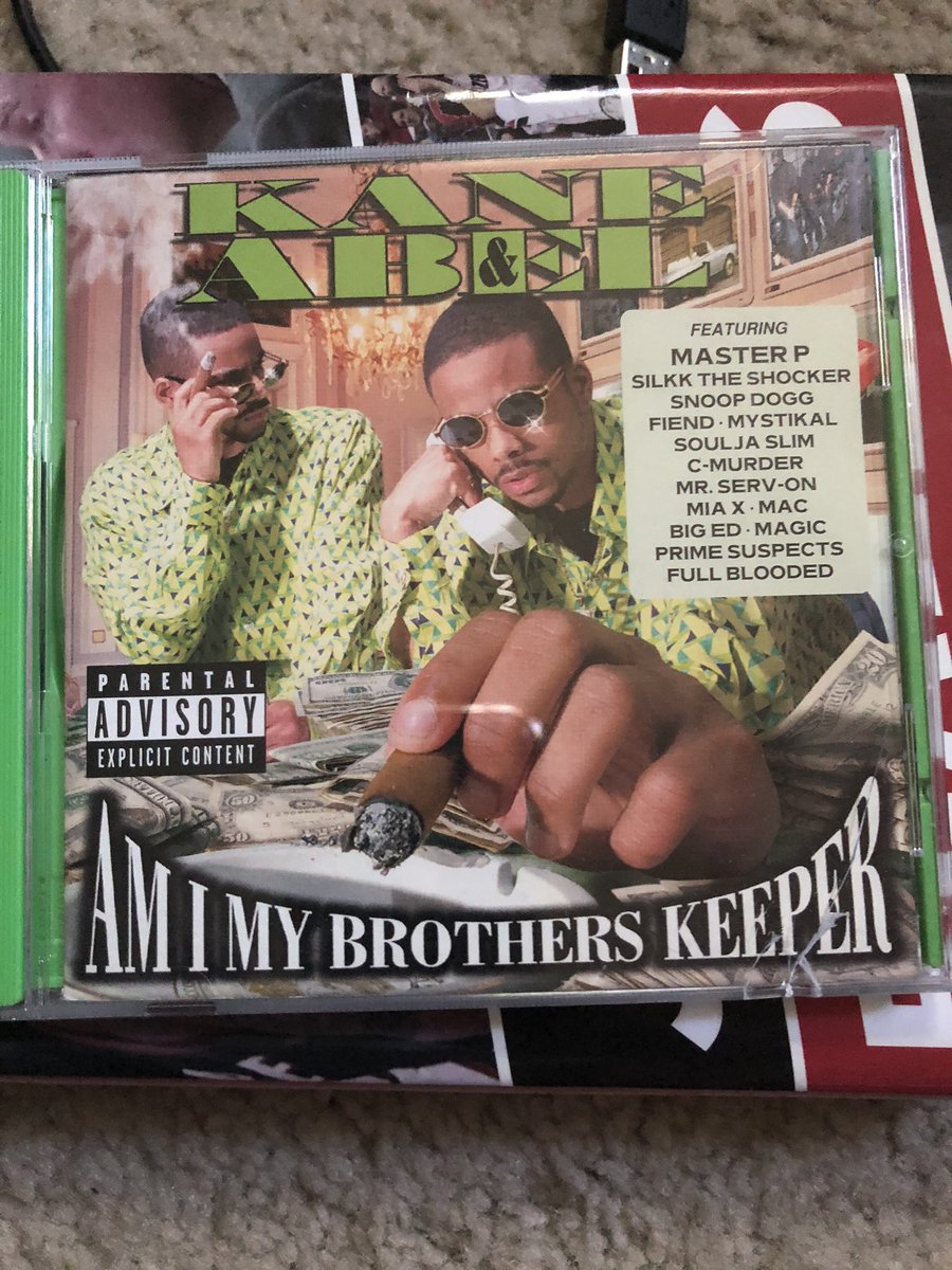 bwon35's tweet photo. July 14,1998...Kane And Abel’s Album Am I My Brother’s Keeper Is Released...RIP Big Ed, Soulja Slim, And Magic...Free Mac And C-Murder....#ilovethe90s....#kaneandabel..#amimybrotherskeeper..#snoopdogg..#primesuspects..#downsouthhiphop.... https://t.co/tk3KRCXn8K