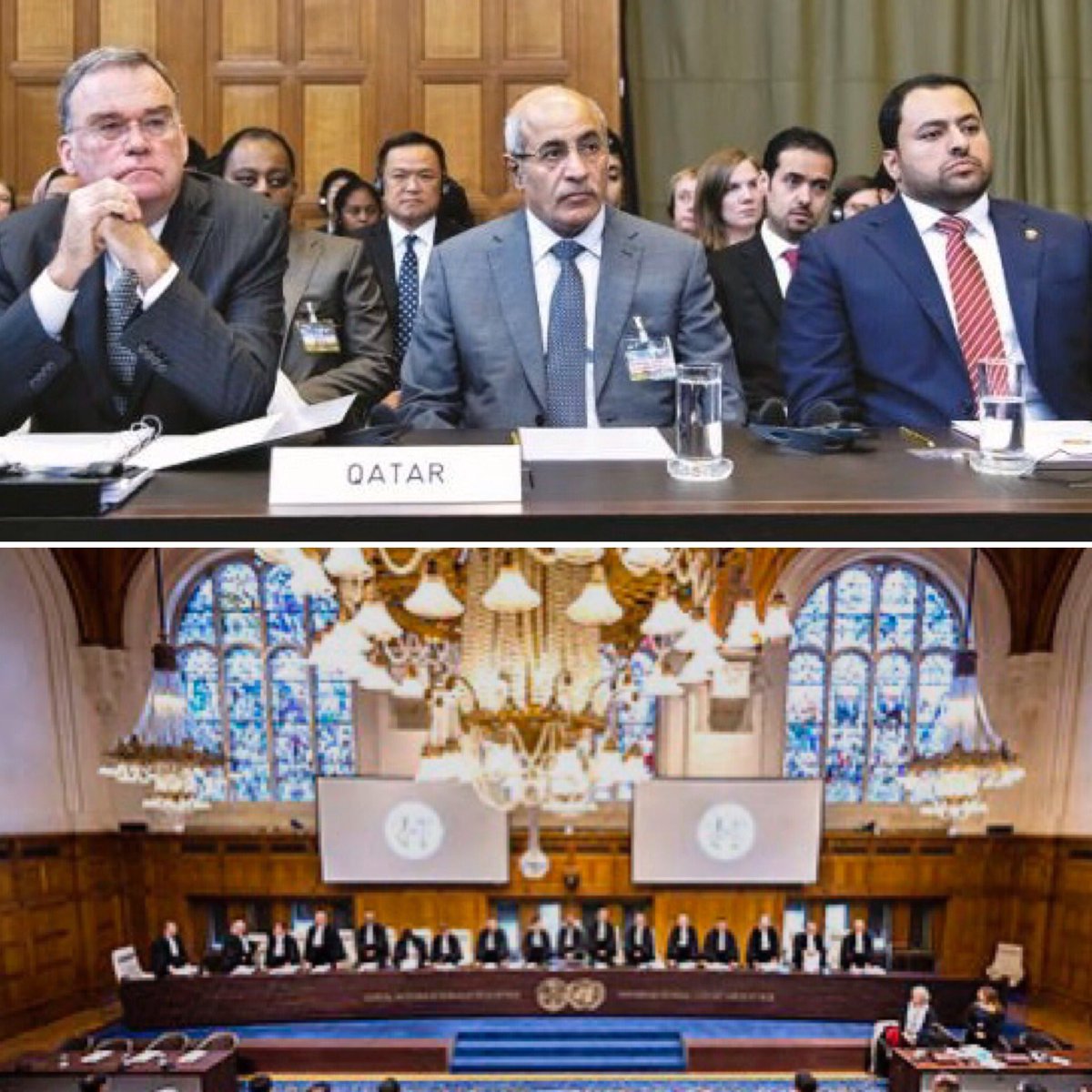 محكمة العدل الدولية ترفض طعن دول الحصار وتقضي باختصاص المنظمة الدولية للطيران المدني في النظر في شكوى دولة #قطر بسبب الحصار الجوي #قانون #محكمة_العدل_الدولية #ICJ