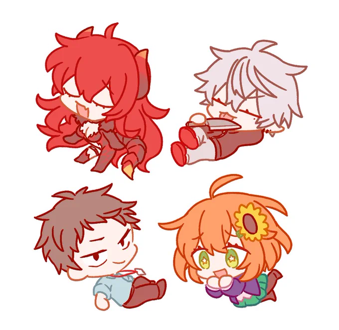 ?
 #デフォルメ絵を流してデフォルメ民を増やそう 