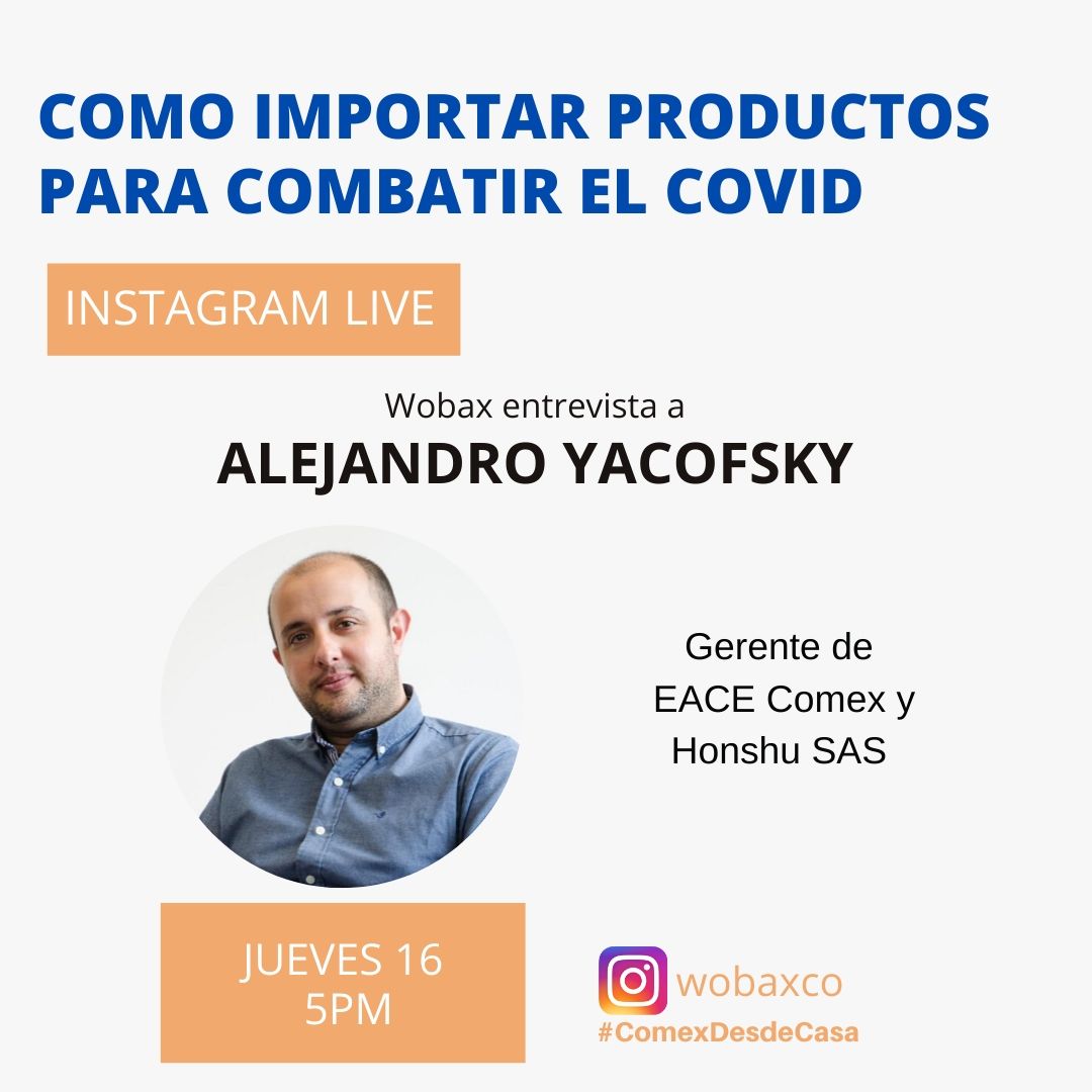 wobaxco's tweet photo. ‼️Este jueves charlaremos con nuestros socios de @eacecomex sobre la importación de productos y artículos indispensables para el sistema de salud e higiene doméstica. 

Agendalo! Jueves 16/07 a las 17hs con @alejo_yacof en nuestro canal ➡️https://t.co/qYgu0fUlSd

Los esperamos! https://t.co/E2R4lwR300
