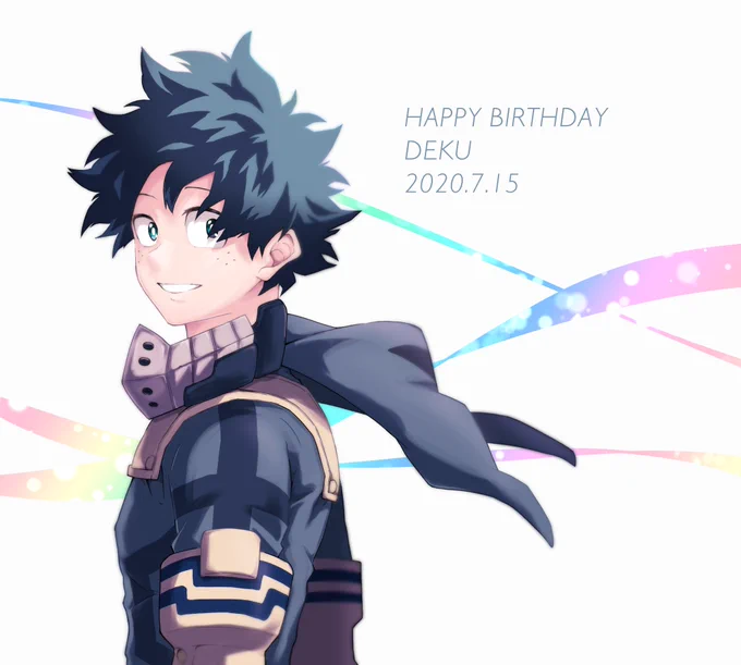 緑谷くんお誕生日おめでとう!! 