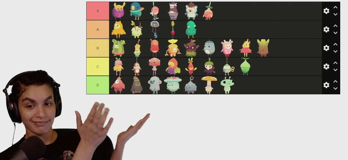 Thatbronzegirl I Created An Ooblets Tier List Don T Me I Won T Debate You About Your Wrong Opinions One More Day T Co Zoyht4njtc Twitter