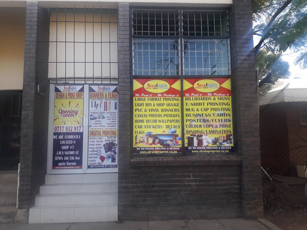 PaperStratapro's tweet photo. Another Stratapro Bulawayo new location loading...conveniently located for both our CBD customers and Belmont industry customers. Situated along 15th Ave btwn Fife St and J.Moyo Ave. #0717932917 https://t.co/E4KiGJWDB9 🇿🇼 https://t.co/DYS8sbMswM