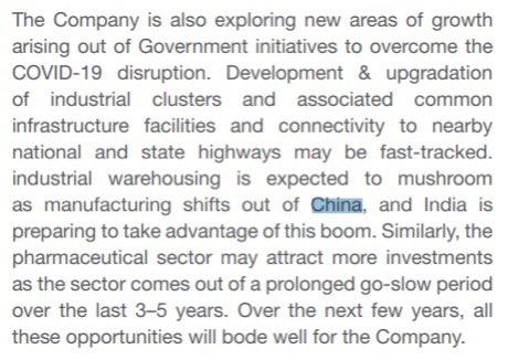 KEC International says industrial warehousing is expected to mushroom as manufacturing shifts out of China, and India is preparing to take advantage of this boom.