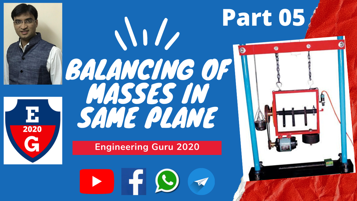 EngineeringGur4's tweet photo. Balancing of Rotating Masses in Same Plane
https://t.co/IoG5U6kXQI
#engineeringatschool
#free
#work
#engineering
#Students
#TuesdayMotivation
#TuesdayThoughts
# https://t.co/oc8kkCfLV6