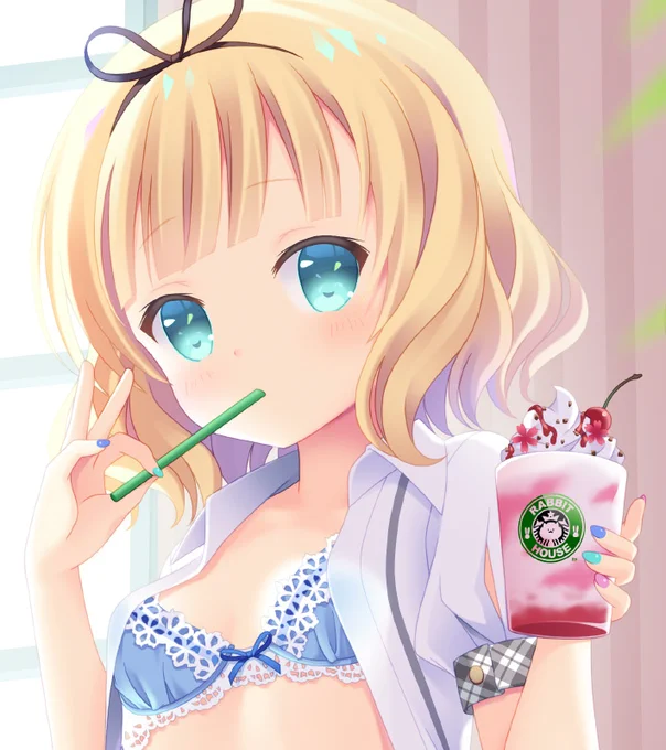 ちょうど新作を描いたところだったのでこのタイミングで投下。
ラビットハウス春の新作を試すシャロちゃん。
#桐間紗路生誕祭
#桐間紗路生誕祭2020
#京章_絵 