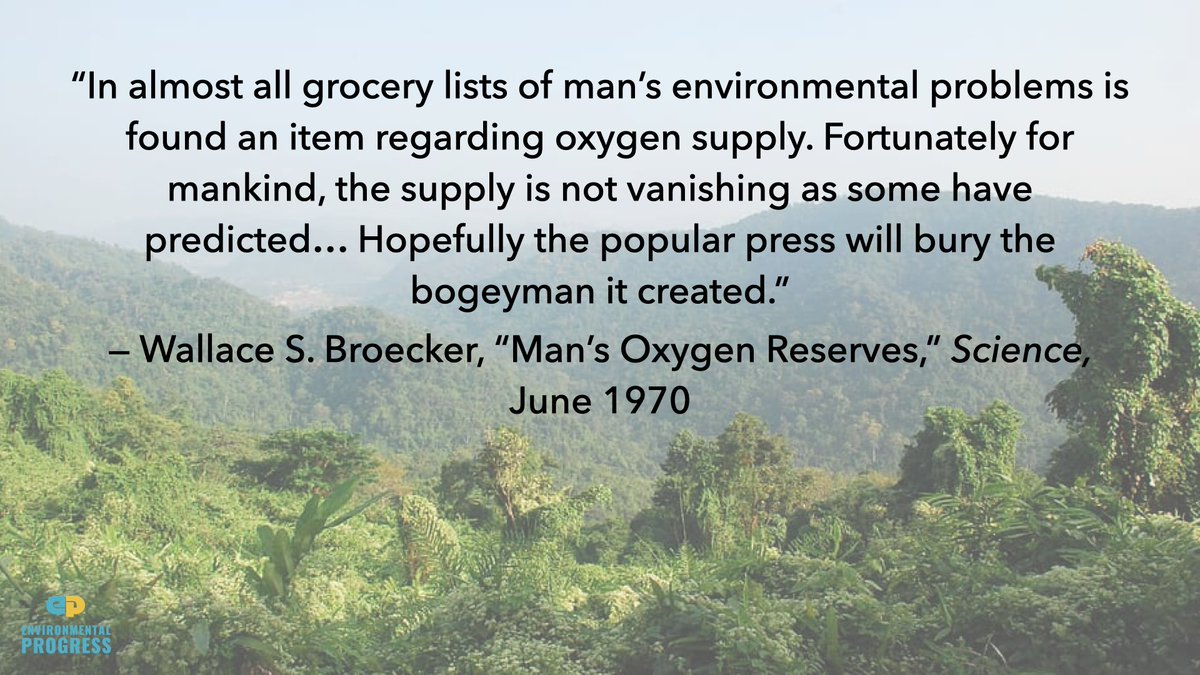 Mainstream news reporters  @nytimes  @cnn and other outlets falsely claimed last year that Amazon was "lungs of world"Scientists debunked notion that Amazon supplies world with oxygen 50 years ago