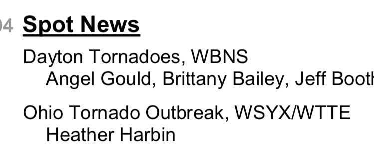 HeatherHarbin_'s tweet photo. Beyond thankful to say I’ve been nominated for an Emmy! 😊 https://t.co/32N4G73CGk
