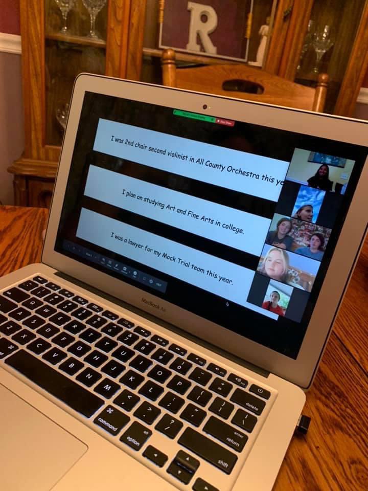 Our first virtual whirlwind leadership camp! It was a great beginning to the week, lots of good conversation!