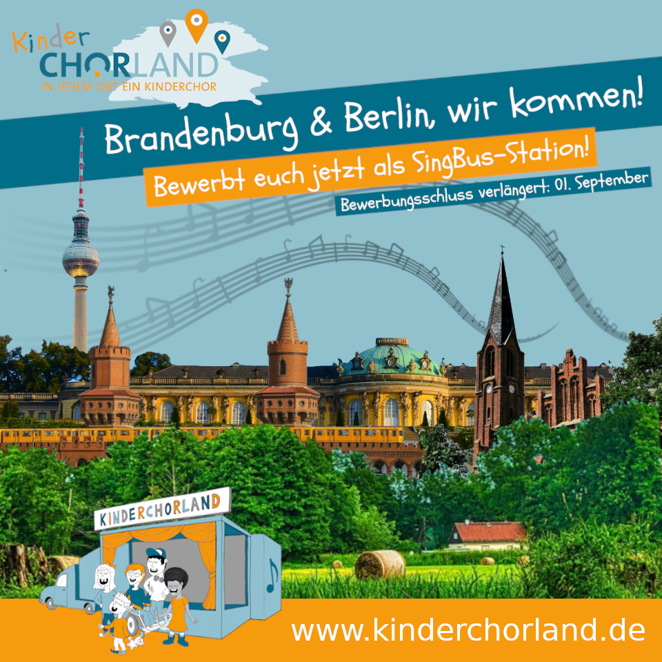 chorjugend's tweet photo. Unser #SingBus kommt nach #Brandenburg & #Berlin vom 30.01.-26.02.2021❗️Ihr wollt einen #Kinderchor gründen oder seid ein bestehender Kinderchor? Jetzt als SingBus-Station bewerben und bei der #Kinderchorgründung und der Chorarbeit unterstützt werden! 🎶❤️
https://t.co/1QpPrgg85Z https://t.co/PFtzpCcrJS